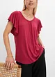 Maglia con maniche a volant, bonprix