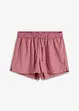 Shorts in misto lino con spacchi laterali, BODYFLIRT