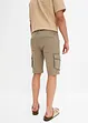 Bermuda cargo elasticizzati, regular fit, bonprix