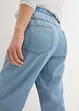 Jeans capri wide leg, a vita media, John Baner JEANSWEAR