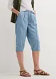 Jeans capri wide leg, a vita media, John Baner JEANSWEAR