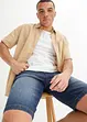 Bermuda in jeans elasticizzati, regular fit, John Baner JEANSWEAR