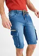 Bermuda di jeans con tasche cargo, regular fit, John Baner JEANSWEAR