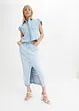 Camicia di jeans boxy cropped, bonprix