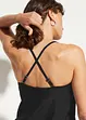 Top oversize per tankini, bonprix