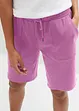 Shorts in felpa con cinta comoda e tasche, bonprix