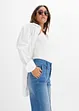 Jeans con bottoni decorativi, wide leg, bonprix