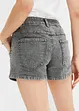 Shorts di jeans con borchiette, bonprix