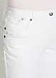 Jeans capri, a vita media, bonprix