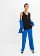 Top in viscosa con cerniera, bonprix