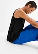 Top in viscosa con cerniera, bonprix