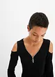 Maglia con cut-out in viscosa, bonprix