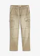 Jeans cargo elasticizzati regular fit, straight, bonprix