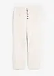 Jeans elasticizzati cropped straight, vita alta, bonprix