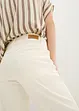 Jeans elasticizzati cropped straight, vita alta, bonprix