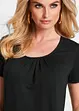 Maglia lunga con viscosa, bonprix