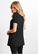 Maglia lunga con viscosa, bonprix