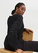Cardigan traforato in puro cotone, bonprix
