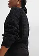 Cardigan traforato in puro cotone, bonprix