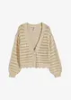 Cardigan traforato in puro cotone, bonprix