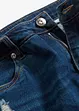 Jeans skinny cropped, vita bassa, bonprix