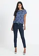 Jeans skinny, vita media, bonprix