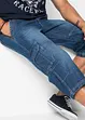 Jeans cargo a pinocchietto regular fit, straight, bonprix