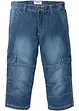Jeans cargo a pinocchietto regular fit, straight, bonprix