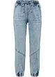 Jogg jeans elasticizzati, vita media, bonprix