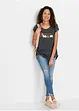 Maglia lunga in misto viscosa, bonprix
