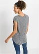 Maglia lunga in misto viscosa, bonprix