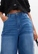 Jeans barrel shape in cotone biologico, vita alta, bonprix