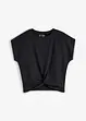 T-shirt cropped in puro cotone biologico, bonprix