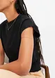 T-shirt cropped in puro cotone biologico, bonprix
