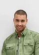 Camicia a maniche lunghe in puro cotone effetto lavato, bonprix