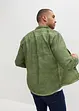 Camicia a maniche lunghe in puro cotone effetto lavato, bonprix