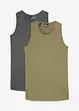 Top lungo in morbida viscosa (pacco da 2), bonprix