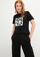 T-shirt con stampa floreale, bonprix