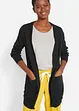 Cardigan in filato fine di cotone, bonprix