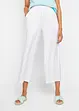 Pantaloni cropped in jersey di viscosa, bonprix