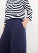 Pantaloni cropped in jersey di viscosa, bonprix