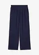 Pantaloni cropped in jersey di viscosa, bonprix