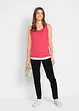Top lungo in puro cotone (pacco da 5), bonprix