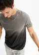 T-shirt in puro cotone, slim fit, bonprix