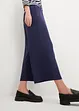 Pantaloni cropped in jersey di viscosa, bonprix