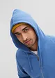 Felpa con zip e cappuccio, bonprix