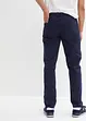 Pantaloni con elastico in vita in puro cotone regular fit, straight, bonprix