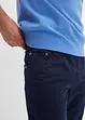 Pantaloni con elastico in vita in puro cotone regular fit, straight, bonprix