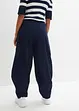 Pantaloni in twill di misto cotone elasticizzato, bonprix