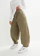 Pantaloni in twill di misto cotone elasticizzato, bonprix